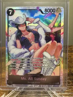 One Piece Ms. All Sunday OP14-084 (SR) - The Azure Sea's Seven (OP14) - Image 1