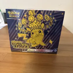 Pokemon TCG Scarlet & Violet Surging Sparks Elite Trainer Box Factory Sealed - Image 1
