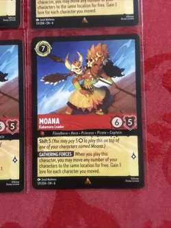 4x Disney Lorcana Azurite Sea - Moana - Kakamora Leader | 121/204 | NM | Rare x4 - Image 5