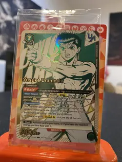Union Arena (Sealed) Yusuke Urameshi Rare Battle Top 4 Promo Yu Yu Hakusho - Image 1