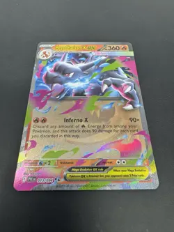Mega Charizard X EX Full Art 013/094 Pokemon Card NM/Mint - Image 1