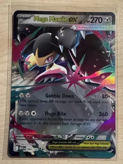 Pokemon TCG Mega Mawile EX Card 094/132 Mega Evolution - Image 1