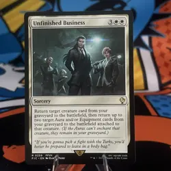 Unfinished Business #259 | Near Mint | Final Fantasy Commander FIC | Magic MTG - Image 1