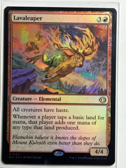 Lavaleaper Promo Pack: Lorwyn Eclipsed 150 Foil MTG Card LP-NM - Image 1
