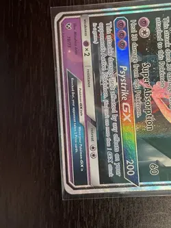 Pokemon Mewtwo GX 78/73 Shining Legends Shiny Holo Rare Full Art Card - Image 4