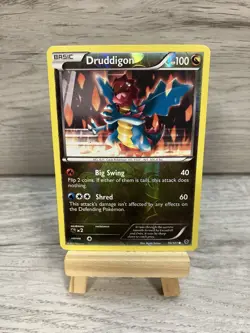 Pokemon Black & White Plasma Blast Druddigon 70/101 Reverse Holo Card TCG - Image 1