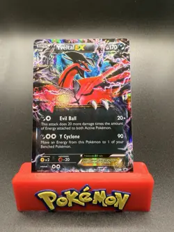 Pokemon Card Yveltal EX XY08 Ultra Rare Black Star Promo Near Mint 1020 - Image 1