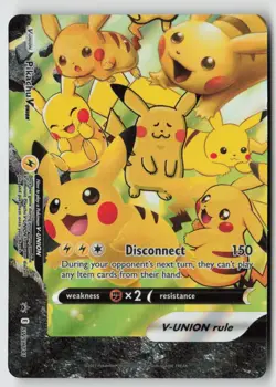 Pikachu V-Union - SWSH141 - SWSH: Sword & Shield Promo Cards Holo - PTCG - Image 1