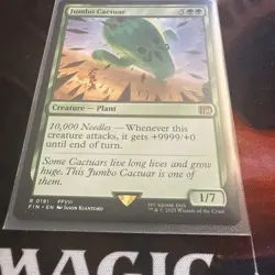 Jumbo Cactuar 0191 MTG - FINAL FANTASY - Regular, Rare - Near Mint - Image 5