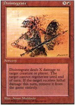 FBB Korean Disintegrate ~ Near Mint 4th Edition Fourth Foreign Black Border Stoc - Image 1