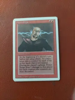 Power Surge - Revised Edition - LP - Magic The Gathering - MTG X 2 CARDS LOT - Image 1