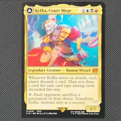 Kefka Court Mage Kefka Ruler of Ruin FINAL FANTASY MTG M 0231 pack fresh - Image 1