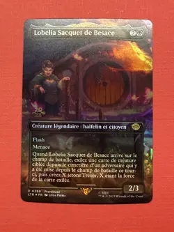 Mtg LTR— Lobelia Sackville-Baggins French — Foil —NM - Image 1