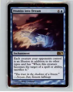 MTG Dismiss into Dream R Magic 2014 (M14) 50 2014 NM Magic The Gathering - Image 1