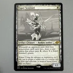 Esper Sentinel (Showcase) - Modern Horizons 2 - Magic: The Gathering (MTG) - NM - Image 1