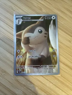 Furret 168/159 Full Art Journey Together Illustration Rare English Pokemon Card - Image 1