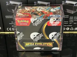 (1) Premium Pokemon Magnetic Booster Box Acrylic Case UV Protective Display - Image 3