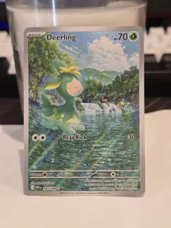 Deerling 091/086 Illustration Rare White Flare Pokemon TCG English Mint - Image 1