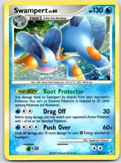 Pokemon TCG Swampert Holo Rare Holofoil Supreme Victors 12/147 MP - Image 1