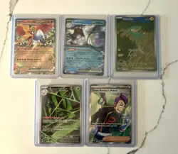 Pokemon Scarlet & Violet Destined Rivals IR/Full Art/EX Lot - Image 1