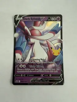 Pokemon Dark Sylveon V Promo Holo SWSH: Sword & Shield 2019 SWSH134 NM - Image 1