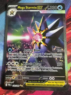 Pokemon TCG - Mega Starmie ex 118/088 Special Illustration Rare Perfect Order - Image 1