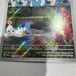 Pokemon TCG Swablu Illustration Rare Holo SV04 Paradox Rift 213/182 2023 English - Image 2