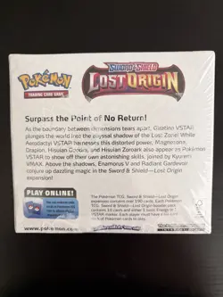 Pokemon Sword & Shield Lost Origin Booster Box Sealed MINT 820650860553 - Image 3