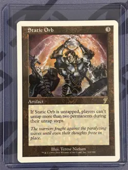 Static Orb - 7th Edition - Near Mint/LP - MTG Magic The Gathering English - Image 1