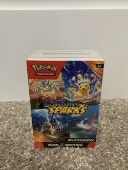 Pokemon TCG Surging Sparks Booster Bundle (6 Packs) Factory Sealed! - Image 1