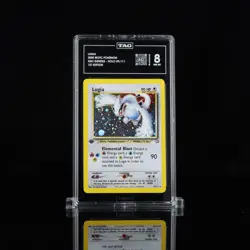 TAG 8 1st Edition Lugia Holo #9/111 2000 Pokemon Neo Genesis - Image 1