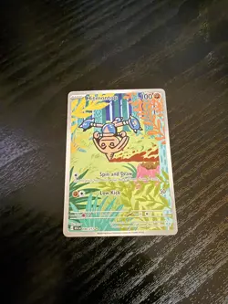 Pokemon TCG Hitmontop 240/217 Illustration Holo Rare Ascended Heroes Near Mint - Image 1