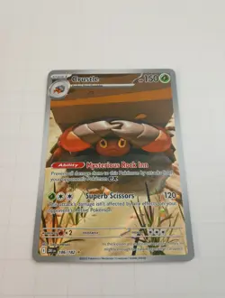 Crustle 186/182 Illustration Rare Destined Rivals Pokemon Near Mint - Image 2