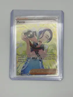 Pokemon Perrin 220/167 Twilight Masquerade Special Illustration Rare Holo - Image 3