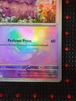 Pokemon Prismatic Evolutions Aromatisse 039/131 Master Ball Pattern NM (1F) - Image 3
