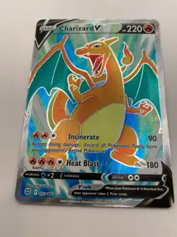 Charizard V 153/172 Pokemon Sword & Shield Brilliant Stars Full Art - Image 1