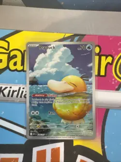 POKEMON MEGA EVOLUTION Psyduck 226/217 ASCENDED HEROES Rare Holo Full Art - Image 1