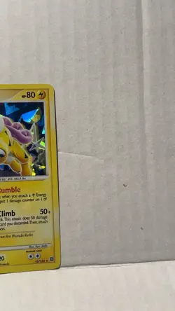 Pokemon Raikou Secret Wonders Cracked Ice Holo 16/132 2007 - Image 2