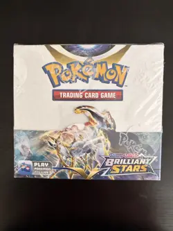 Pokemon Sword & Shield Brilliant Stars Booster Box Sealed MINT - Image 1