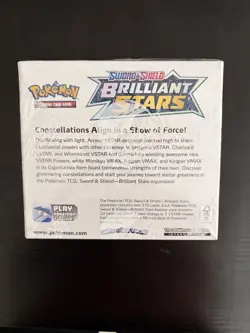 Pokemon Sword & Shield Brilliant Stars Booster Box Sealed MINT - Image 2