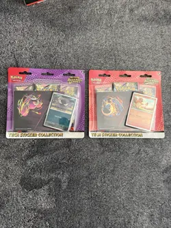 Pokemon Ascended Heroes Tech Sticker Collection Gastly & Charmander Lot of 2 - Image 1