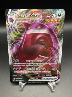 Pokemon SWSH08: Fusion Strike #157/264 Gengar VMAX - Image 1