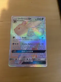 Open to offers Pokemon Umbreon GX Secret Rare Full Art Holo SM Base Set 154/149 - Image 1