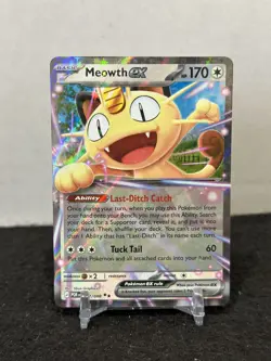 Meowth ex 062/088 - ME03: Perfect Order (ME03) Double Rare English Pokemon - Image 1