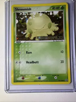 Pokemon TCG Ex Emerald Holo Bundle: Shroomish #63, Feebas #50 - Image 2