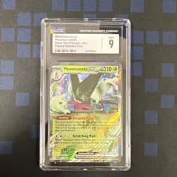 Pokemon TCG Meowscarada ex Black Star Promo 033 CGC 9 Holo 310 HP 6+ - Image 1