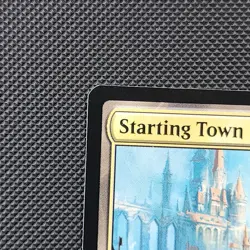 Starting Town R 0289 Final Fantasy FIN MTG Rare Land Unplayed Regular M/NM - Image 2