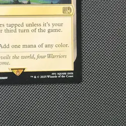 Starting Town R 0289 Final Fantasy FIN MTG Rare Land Unplayed Regular M/NM - Image 4