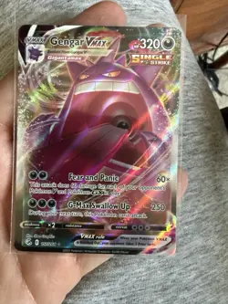 Pokemon TCG Gengar Vmax Fusion Strike 157/264 - Image 1