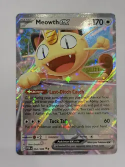 Pokemon TCG Meowth Ex 062/068 Perfect Order- Mint Condition - Image 1